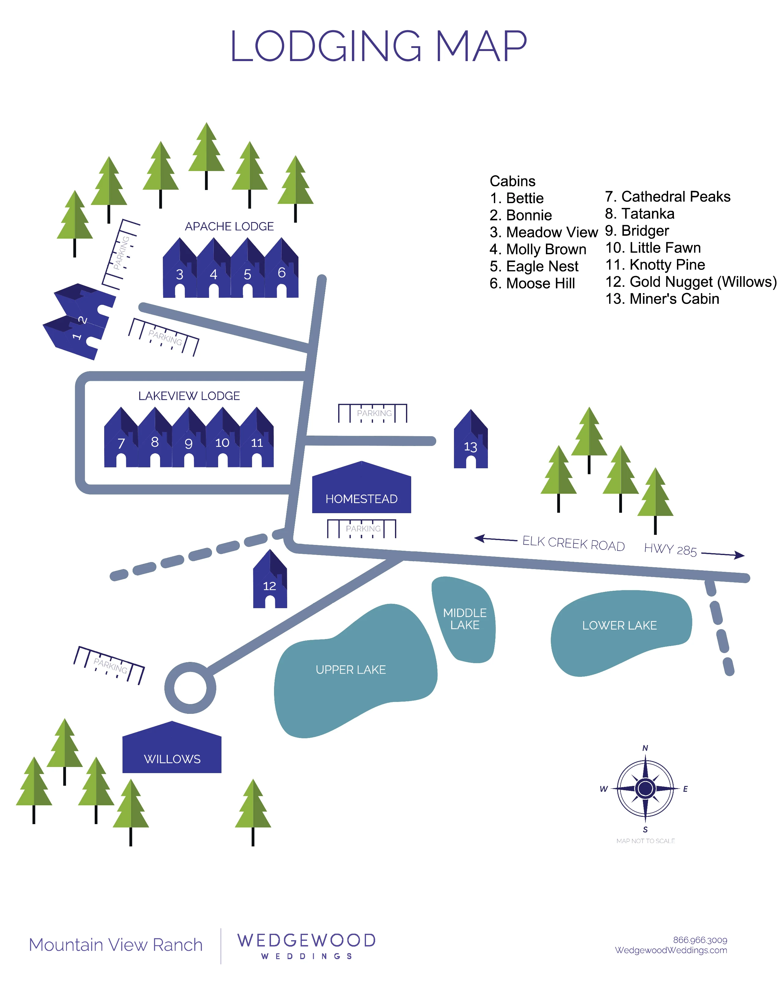 Lodging Map